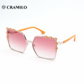 square pink eye wear sunglasses for women ladies